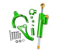 RAQXOLPB Compatibile con GSXS750 2017 2018 2019 2020 2021 2022 2023 2024 Accessori per Motociclette Staffa di Montaggio per Ammortizzatore di Sterzo in Carbonio Raddrizzatore(Green)