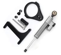 RAQXOLPB Compatibile con Inokim per Ox per Sub13 per Scooter Elettrici Ammortizzatore di Sterzo CNC Staffa di Montaggio Stabilizzata CNC Ammortizzatore in Carbonio Raddrizzatore(Gray Set)