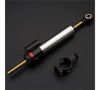RAQXOLPB Compatibile con per MT07 per FZ07 2020 2021-2023 Ammortizzatori Sterzo in Carbonio Moto Kit Montaggio Staffa Stabilizzazione Dell'ammortizzatore per Moto Raddrizzatore(color1)