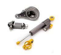 RAQXOLPB Compatibile con per ZX636 per ZX-6R 2005-2006 CNC Motorcycles Supporto di Montaggio per Staffa di Stabilizzazione dello Sterzo per Ammortizzatore. Raddrizzatore(Ab2)