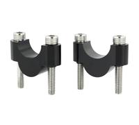 RAQXOLPB Riser per Manubrio Moto Compatibile con Ducati per Monster S2R 2006-2009 per Monster per S4R 2002-2009 28mm 1 1/8" Manubrio Fat Bar Mount Riser Riser per Manubrio(Black,20mm)