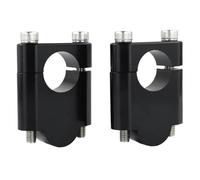 RAQXOLPB Riser per Manubrio Moto Compatibile con Ducati per Monster S2R 2006-2009 per Monster per S4R 2002-2009 28mm 1 1/8" Morsetto di Montaggio per Riser Manubrio Riser Manubrio(Black,40mm)