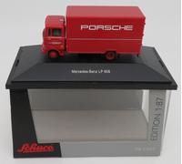 Rara Schuco Ho 1/87 Camion Mercedes-benz MB LP 608 Scuderia Porsche #223701 IN