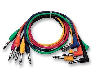 RARAION Cavi Stereo Jack 6.35mm (1/4”) ad Angolo Retto, confezione da 6