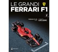 RARE 1:24 FERRARI F1-75 - Charles Leclerc 2022 IXO +BOX +Magazine