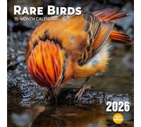 Rare Birds 2026 Calendar: Hard-to-find feathers shown in all their wild glory