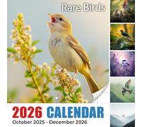 Rare Birds 2026 Calendar: Hard-to-find feathers shown in all their wild glory