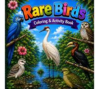 Rare Birds Coloring & Activity Book