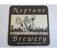 Rare Birra Barrette Sottobicchiere: Nettuno Brewery ~ New York Città Aperto