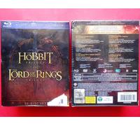 rare box set 30 disc set trilogy the hobbit the lord of the rings blu ray disc v