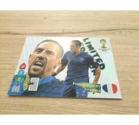 RARE CARD ADRENALYN PANINI BRASIL 2014 WORLD CUP LIMITED XXL BIG SIZE RIBERY