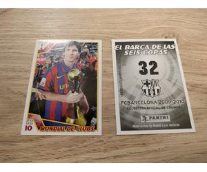 RARE MESSI EL BARÇA DE LAS SEIS COPAS FC BARCELLONA 2009 10 #32