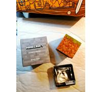 Rare Minecraft Grass Stamp and Ink Pad timbro Loot Crate Mine Chest EXCLUSIVE