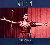 Various Rare Schellacks-Wien-Volksmusik 1906-1937 (CD)