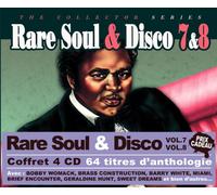 rare soul & disco - volume 7 et 8 (4 cd)