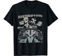 Rare Vintage SY%STE%M of A DO%Wn - Anim%ation,Unisex, Men, Women Tee,T-Shirt S Black S