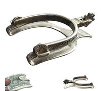 Rare Vintage Western Trur - Clip money in argento Sterling, clip personalizzata, clip per money inciso, Horse Rider Accessory Gifts for Men, Husband, Father, argento, Stile retr