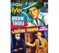 Rare Western Double Feature: Ridin' Thru (1934)/The Fighting Trooper (1934 (DVD)