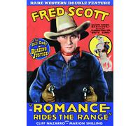 Rare Western Double Feature: Romance Rides the Range (1935) / Blazing Just (DVD)