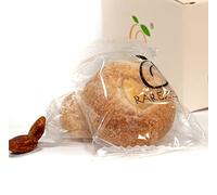 RAREZZE - Biscotti di Pasta di Mandorla Siciliana al LIMONE, produzione di giornata, in scatola regalo (gr.400). Antica Pasticceria di Sicilia, preparazione artigianale cannoli, cassata, torroncini