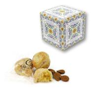 RAREZZE - Paste di mandorla siciliana CLASSICHE, produzione ARTIGIANALE, preparate ALL'ORDINE in monoporzione. Confezione regalo decorata (kg.1). RAREZZE: la pasticceria tradizionale di Sicilia