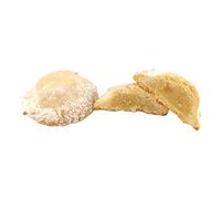 RAREZZE - Fagottini alla MANDORLA, dalla Sicilia le famose frolle con mousse di mandorla siciliana, da antico laboratorio di pasticceria artigianale RAREZZE (box gr.400)