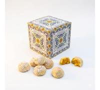 RAREZZE | Paste di Mandorla Siciliane Extra Morbide | con MANDARINO | 1kg | Biscotti alle mandorle di Sicilia, morbidi | Pasta di Mandorle preparate a mano su ordinazione | spediti appena sfornati