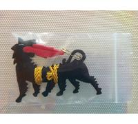 Rarissimo Agip Lenci pubblicitario cane 6 zampe Alto6,5cm Largo 8cm da collezion