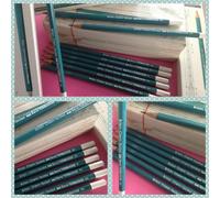 RARO 6H) BEROL TURQUOISE draughting pencils 12 matite disegno BRITAIN COLLEZIONE