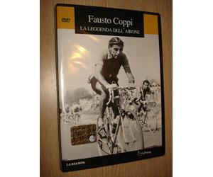 RARO DVD FAUSTO COPPI LA LEGGENDA DELL´AIRONE LA STAMPA CICLISMO