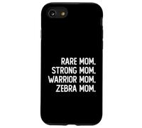 Raro Forte Guerriero Zebra Mom Malattia Genetica Condizione Custodia per iPhone SE (2020) / 7/8