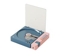 Raro lettore CD retrò Syitren R300 blu rosa con uscita ottica SPDIF e jack da...