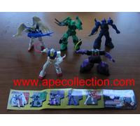 RARO SET 5 Figure Modellini Robot GUNDAM Serie PART 5 BANDAI Gashapon