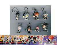 RARO Set 7 Figure BLEACH DEFORMED con DANGLER PART 2 Gashapon BANDAI GIAPPONE