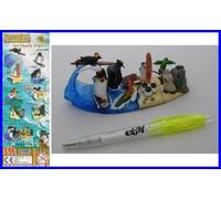RARO SET 8 Figure Collezione SURF's UP PINGUINI Penguins ORIGINAL TOMY Gashapon