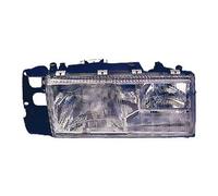 RAS Proiettore Destro Elettrico per Volvo 940-960 Dal 01-1991 Al 01-1994 (lampade H4, H3, H3)