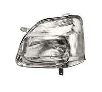 RAS Proiettore Sinistro Elettrico Con Lampada H4 per Suzuki Wagon R Dal 06-2000 (modello A Partire Dal 2002)