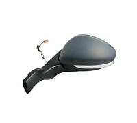 Ras Ricambi Auto Store Retrovisore Sinistro Elettrico Termico Primer E Fanale Convesso Cromato Compatibile con Peugeot 2008 Dal 01-2016 Al 10-2019