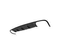 Ras Ricambi Auto Store Spoiler Paraurti Posteriore Nero Goffrato Sport Design S Turbo S Con Finitura In Acciaio Compatibile con Porsche Macan Dal 02-2014