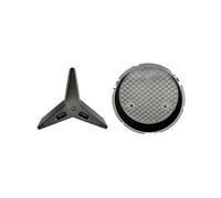 Ras Ricambi Auto Store Supporto Emblema Per Calandra Compatibile Con MERCEDES Classe B Dal 11-2014 Al 12-2018 - Alta Qualità - Facile Installazione