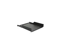 RAS410BL Lanview by Logon 2U 19" FRONT, 1U 19" REAR CONNECTED D550mm SHELF RAS41