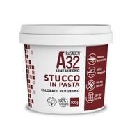STUCCO PASTA LEGNO A32 K2 RASABEN - NOCE SCURO KG 0,5- 6 pezzi