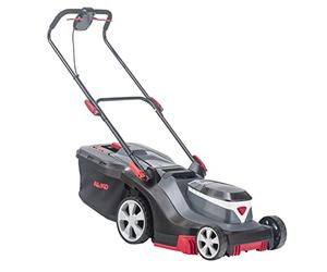 Rasaerba a batteria AL-KO 38,2 Li Comfort, larghezza di taglio 38 cm, vano batteria per un max. di 2 batterie agli ioni di litio da 18 V, per superfici fino a 300 m², sollevamento centralizzato 6 pos.
