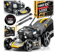 Rasaerba a benzina semovente da 46 cm con funzione mulching, serbatoio da 70 l,