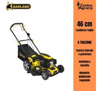 Rasaerba a scoppio benzina semovente tagliaerba 4 tempi taglio 46 mulching sacco