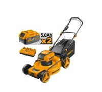 Rasaerba Brushless a Batteria 40V INGCO + 2 Batteria 20V 5.0Ah + Caricabatterie