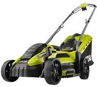 Rasaerba Elettrico RYOBI RLM13E33S 1300W, Taglio 33cm, Tagliaerba con Sacco e Ki