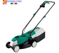 Rasaerba Elettrico Tosaerba 1000W Tagliaerba a Spinta Sacco 25 L Taglio 32cm 3H