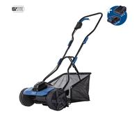 Rasaerba Elicoidale Batteria 20V 380mm 45L 14-38mm Scheppach c-spm380-x