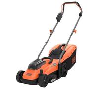 Black & Decker BEMW451BH-QS tagliaerba Tagliaerba a spinta AC Nero, Arancione